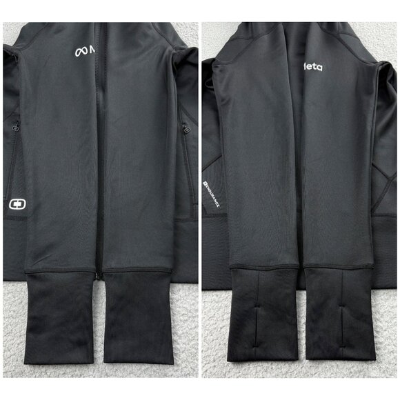 Ogio Jacket Women Medium Black Endurance Fulcrum Chicago Meta Facebook Sweater 1 - Picture 9 of 11